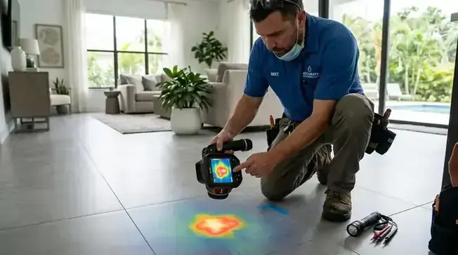 Moisture mapping and thermal imaging in Greensboro